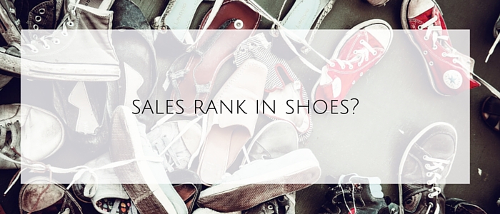 Shoes sales rank