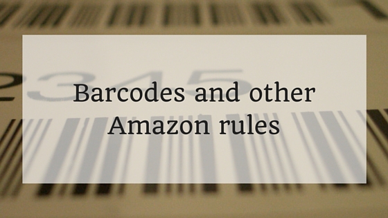 Barcodes and other Amazon rules