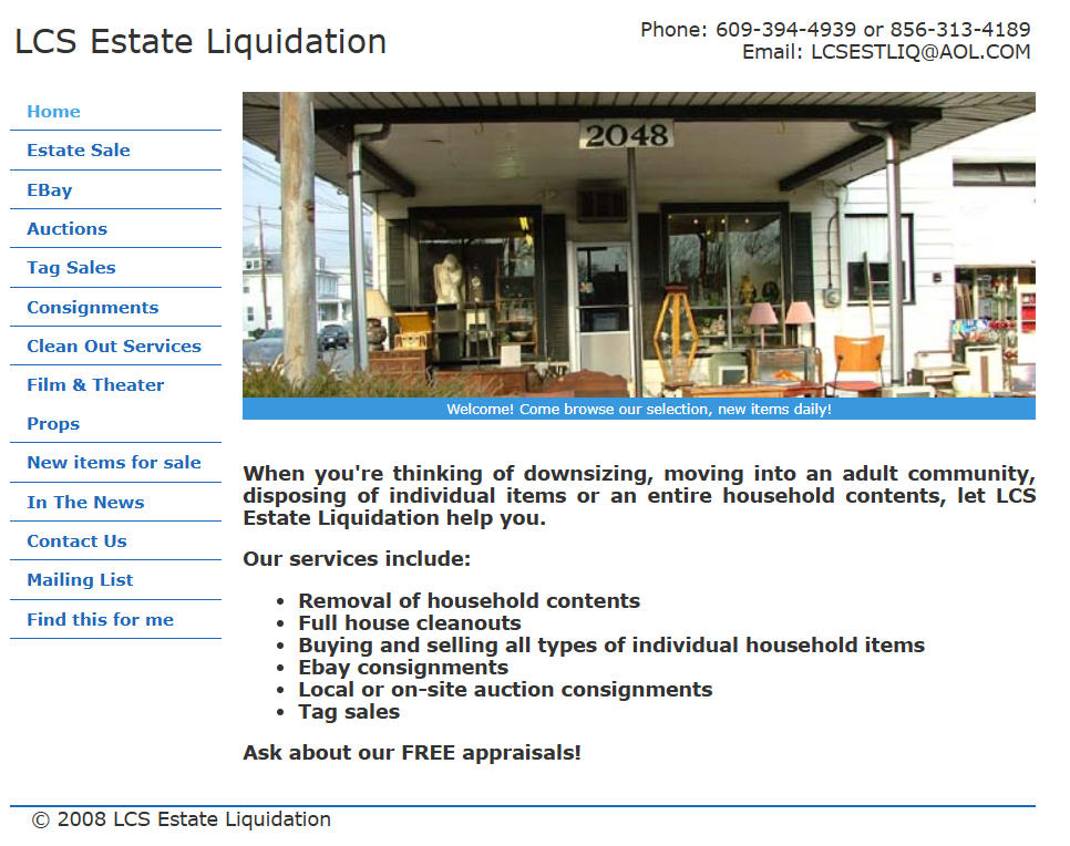 LCS Estate Liquidation
