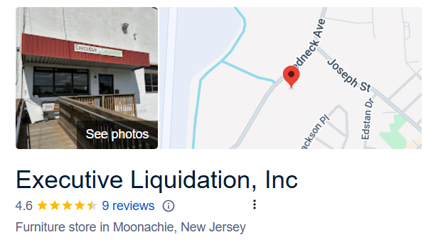 Executive Liquidation, Inc