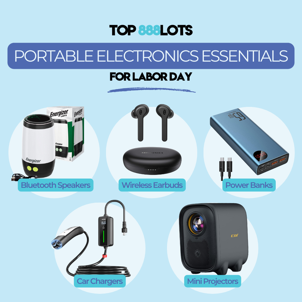 Portable electronics essentials for Labor Day
