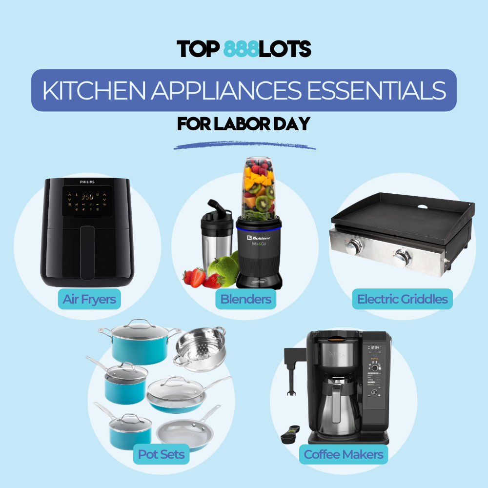Kitchen Appliances Essentials on 888 Lots