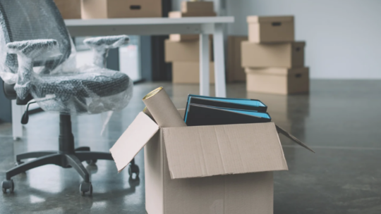 Box of Office Supplies