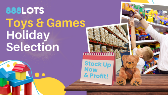 Liquidation Toys & Games Holiday Picks by September 888 Lots
