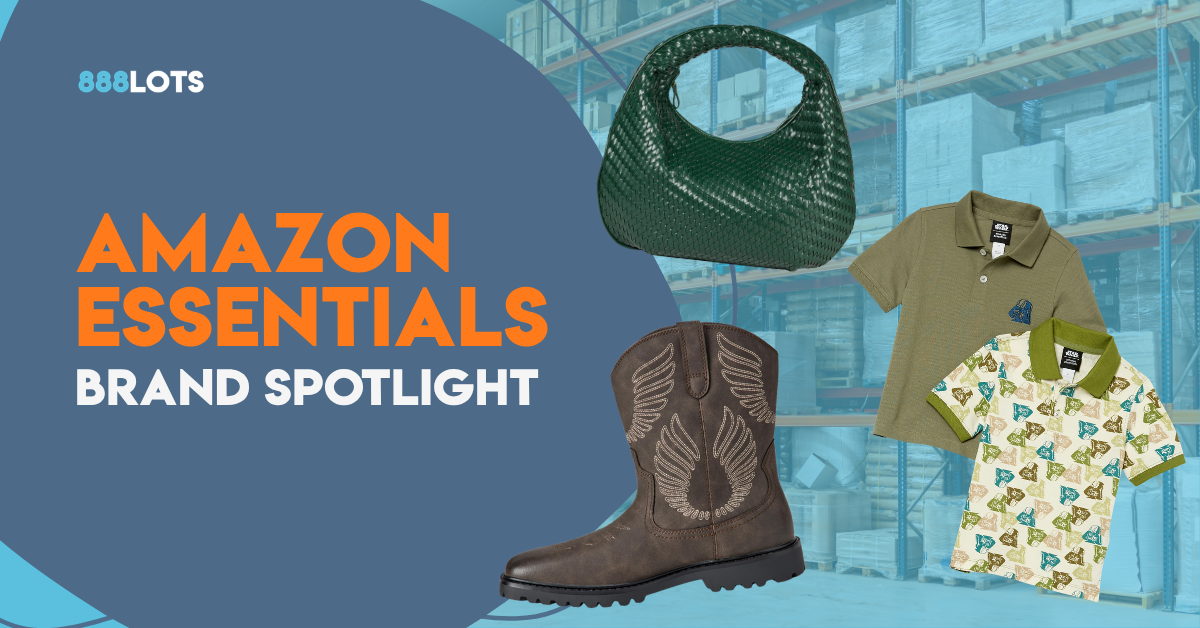 Amazon Essentials Wholesale at 888lots.com | Consistent weekly movement ...