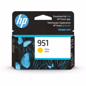 HP 951 Yellow Ink Cartridge | Works with OfficeJet 8600, OfficeJet Pro 251dw, 276dw, 8100, 8610, 8620, 8630 | Eligible for Instant Ink | CN052AN